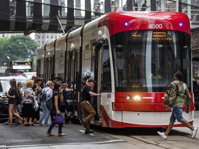 The transit credit would be a 15 per cent tax credit for the purchase of public transit passes.