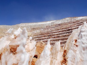 A Barrick gold, silver and copper mine in Argentina.