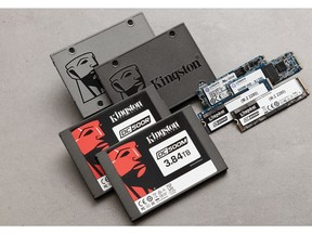 Kingston family of SSDs