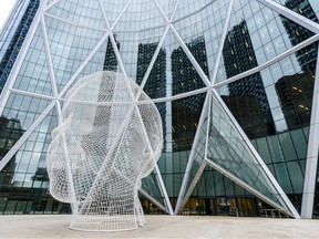 Bow Building in Downtown Calgary on Thursday, October 31, 2019. Encana Corporation, a leading oil and gas producer in Calgary, is moving its headquarters from Bow Building to the U.S. and is changing name to Ovintiv.