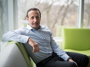 Ceridian CEO David Ossip at the company's Toronto offices.