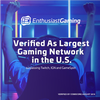 Enthusiast Gaming verified as the largest gaming network in the U.S. – surpassing Twitch, IGN and GameSpot.