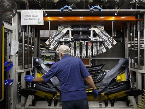 Canada's manufacturing sector grew by 0.5 per cent in August, largely because of increased sales, after stagnating in July.