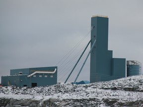 North American Palladium shaft opening in Thunder Bay.