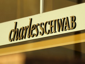 A Charles Schwab office in Los Angeles.