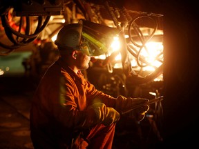 A worker at a steel plant. Analysts at UBS Group  remain cautious on steelmakers such as U.S. Steel Corp.