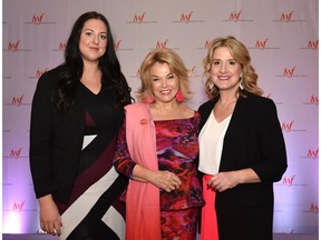 L to R: Marijana Klapcic, Manager Communications, Public Relations & Creative Marketing, MK Canada; Pat Mitchell, author Becoming a Dangerous Woman; Michelle Haurilak, Director, Public Relations, Digital & Product Marketing, MK Canada