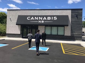 A Cannabis NB store in New Brunswick.