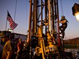 A Chesapeake natural gas drilling site in Pennsylvania.