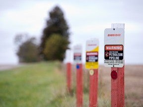 Enbridge says it's on track to add about 100,000 barrels of daily oil-shipping capacity by optimizing its current system.