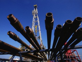 An Encana drilling rig.