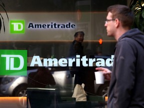 A TD Ameritrade office in San Francisco. Brokerage firm Charles Schwab announced plans to buy rival firm for US$26 billion Monday.