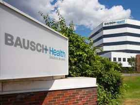 Laval headquarters of Bausch Health.