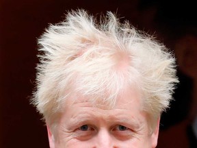 Britain's Prime Minister Boris Johnson, seen here at 10 Downing Street.
