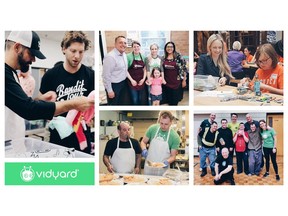 Vidyard's Community Engagement Program donates more of what matters most: time, talent and treasure. With more than 2000+ volunteer hours contributed, 2070 community meals served, and 15 local charities supported in 2019, Vidyard continues to act upon its community engagement initiatives building a strong "give back" strategy that inspires others.