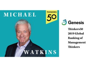 The First 90 Days and Master Your Next Move author Michael Watkins named one of the world's most influential business thinkers.