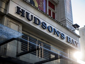 A Hudson's Bay Co. store in downtown Vancouver.