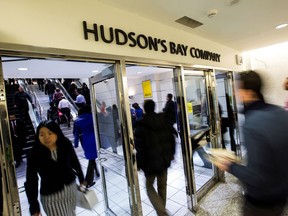 As of Monday's close of $9.74, Hudson's Bay Company shares advanced more than 50 per cent since a Baker-led group made an offer to take the retailer private in June.