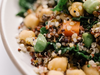 Gabriella’s Kitchen hemp Chunky Chickpea and Squash Bowl is made with protein-packed green chickpeas and quinoa.