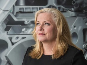 Linamar chief executive Linda Hasenfratz sees a future where half of Linamar's revenue comes from outside the auto sector, up from roughly 30 per cent today.