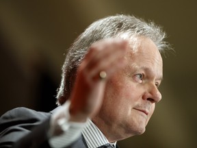 Stephen Poloz, governor of the Bank of Canada, speaks at the Empire Club of Canada in Toronto, on Thursday, Dec. 12, 2019.