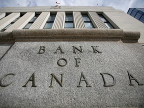 The Bank of Canada building in Ottawa.