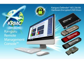 Kanguru Remote Management Console (KRMC) provides IT Security Administrators a robust solution to meet today's high-end data security demands. KRMC allows them to easily manage and monitor their encrypted USB devices containing sensitive data around the world.