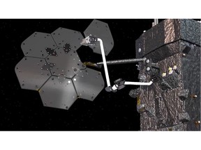 Maxar will integrate robotics for on-orbit assembly with NASA's Restore-L spacecraft. Image: Maxar Technologies