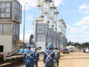 Cenovus Christina Lake oilsands facility, located south of Fort McMurray. Alberta’s oilsands, among Cenovus’s main businesses, have been a focal point of global efforts to stifle fossil fuel production by environmental groups.