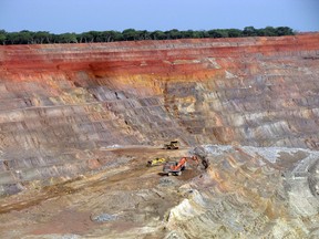 A First Quantum Minerals copper mine in Zambia.