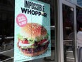 Burger King says the Impossible Whopper continues to “exceed expectations” and drive traffic to its restaurants.