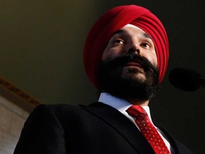 Navdeep Bains, Minister of Innovation, Science and Economic Development.