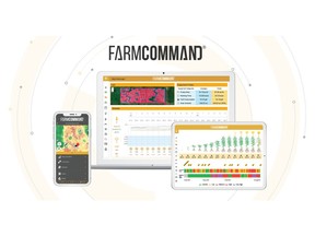 Major upgrades to the FarmCommand platform include enhanced predictive models, advanced reporting and scouting tools.