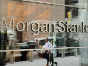 Morgan Stanley agreed to buy discount broker E-Trade Financial Corp. for US$13 billion
