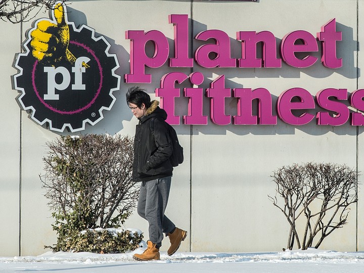  A Planet Fitness gym in Toronto.