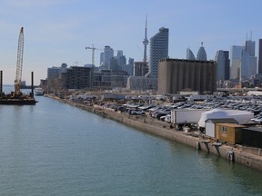 The site of Sidewalk Labs' proposed smart city project in Toronto.