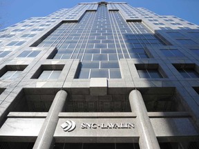 SNC-Lavalin’s headquarters in Montreal. Six of the companies subsidiaries are banned from bidding on public procurement contracts for five years.