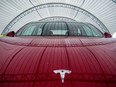 Tesla Inc rallied another 19 per cent on Tuesday, surpassing US$900 per share for the first time.