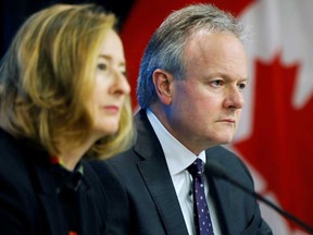 Bank of Canada Governor Stephen Poloz and Senior Deputy Governor Carolyn Wilkins.