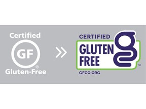 Old to new GFCO certification mark
