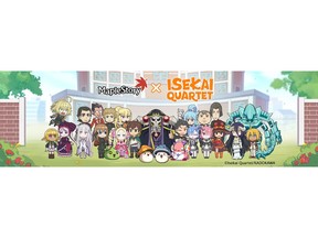 MapleStory x Isekai Quartet