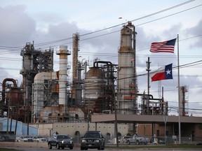 A Chevron refinery in Pasadena, Texas.