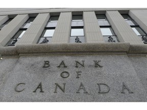 The Bank of Canada is seen Wednesday September 6, 2017 in Ottawa.