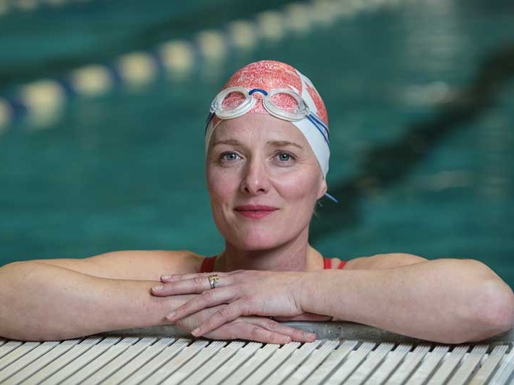  Catherine McKenna at the University of Toronto’s Athletic Centre Varsity Pool. With the cut and thrust of daily politics, it is important to have a happy place, which for McKenna means a swimming pool or, better yet, a lake.