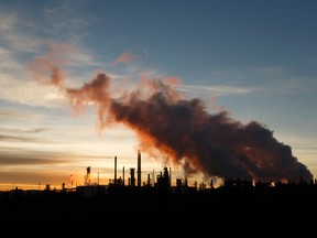 An oil refinery in Edmonton. Just when we thought there was a light at the end of the tunnel with some green shoots entering 2020, the country’s energy sector has been hit with what is looking to be a set of devastating blows.
