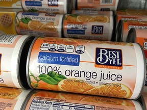 Frozen concentrated orange juice, traded in New York, is the best performing of all commodities this year, according to Bloomberg data, rising 25 per cent to US$1.214 a pound since the start of January.