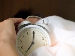 The average Canadian is sleep-deprived and not getting the seven to eight hours of shut-eye recommended each night.