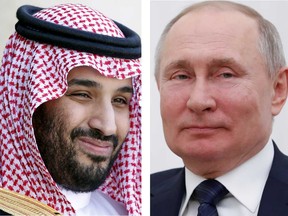 Two of the three largest oil-producing countries Saudi Arabia, led by Crown Prince Mohammed bin Salman, and Russia, led by President Vladimir Putin, are flooding the market.