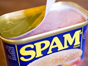 Sales of Hormel's Spam increased as much as 37 per cent in the four weeks ended March 8.
