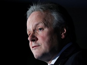 Bank of Canada Governor Stephen Poloz attends a luncheon for Women in Capital Markets (WCM) in Toronto, Thursday.